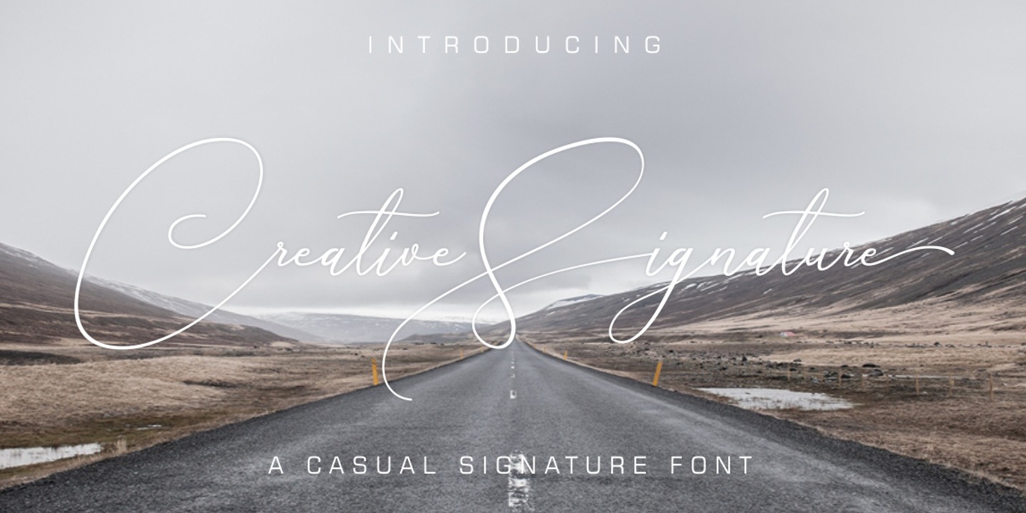 Fuente Creative Signature